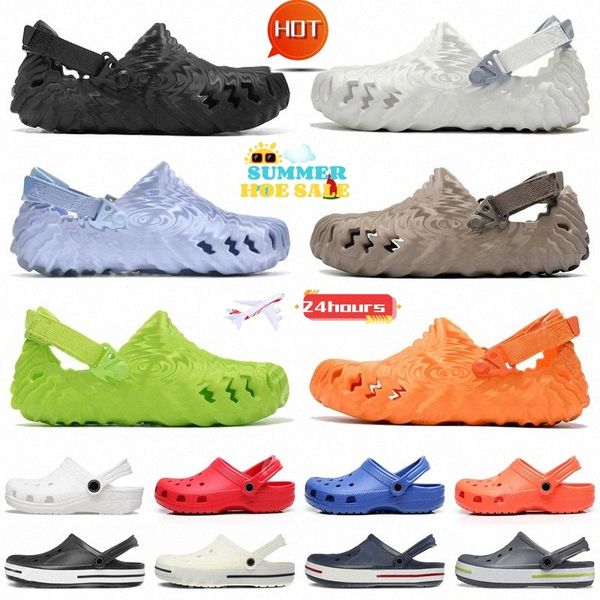 

designer sandals men women slides sasquatch stratus urchin menemsh crocodile cocumber buckle hospital summer platform outdor slipper w2hl#, Black