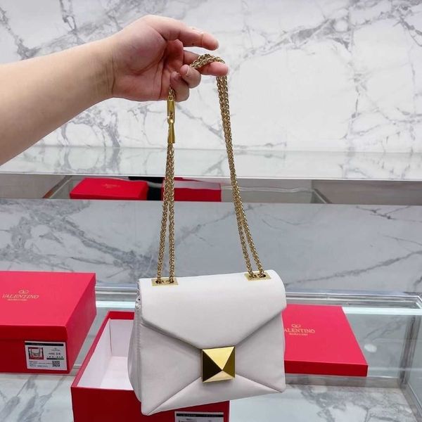 

women's bag chain bag handbag crossbody bag red temperament block v bags 6imb