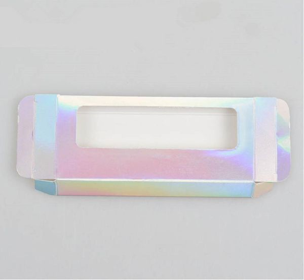 

25mm 3d mink lashes rec cardboard box false eyelashes packaging box without logo cosmetic empty eyelash packaging box5193588