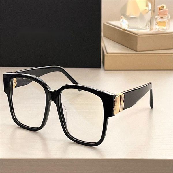 

optical eyeglasses for men women retro 0105 style anti-blue light lens plate full frame with box205y, White;black