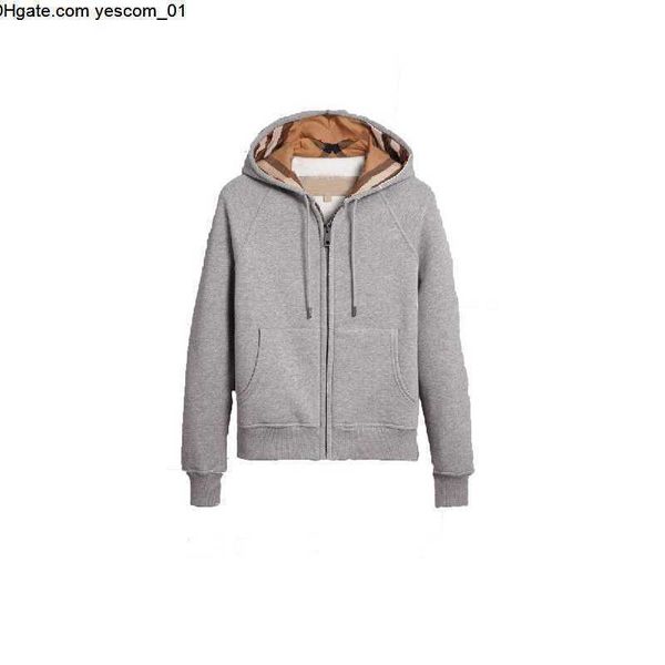 

high fashion designers quality womens hoodies sweater jackets with zipper women slim hoodie sweatshirt brands spring autumn and winter cott, Black