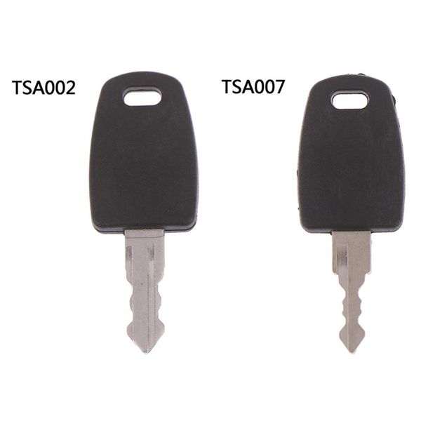 

1pc multifunctional tsa002 007 key bag for luggage suitcase customs tsa lock key 82t, Black