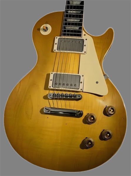 

murphy lab 1958 reissue light aged lemon burst electric guitar452