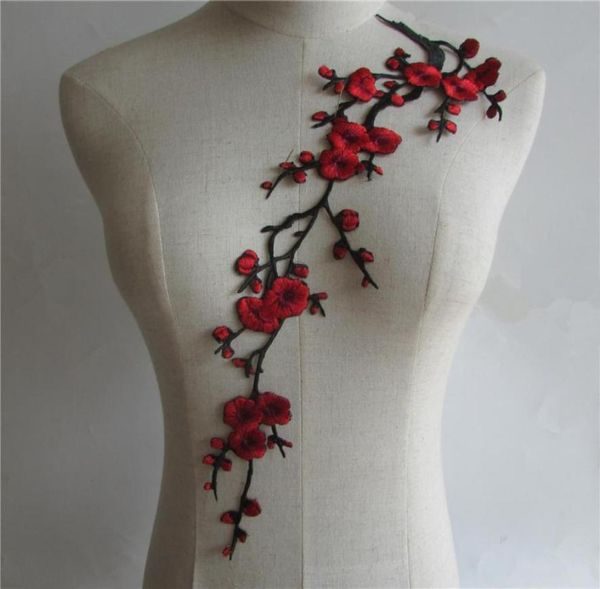 

craft collar flower venise sequin floral embroidered applique trim decorated lace neckline collar sewing 10pcs78032566740868, Black