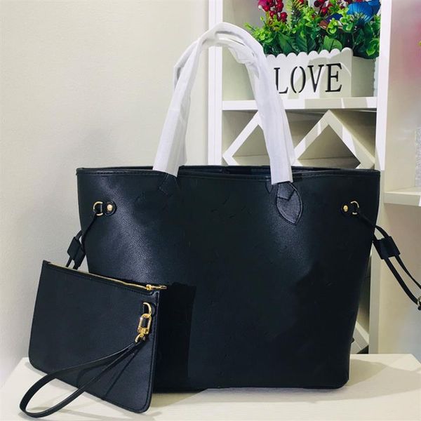 

handbags women mm shopping bag cowhide leather fashion designers handbag purse tote shoulder bags crossbody clutch lettered print 220q