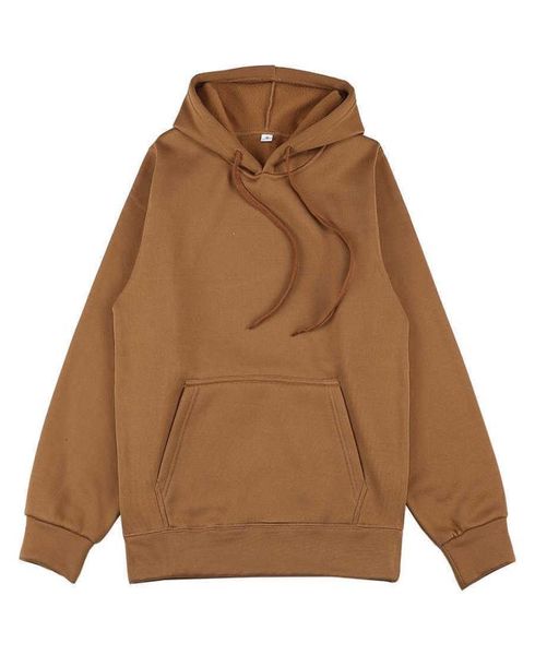 

15 colour casual brown apricot purple green hoodie hip hop street wear sweatshirts skateboard menwoman pullover hoodies male q0838763266, Black