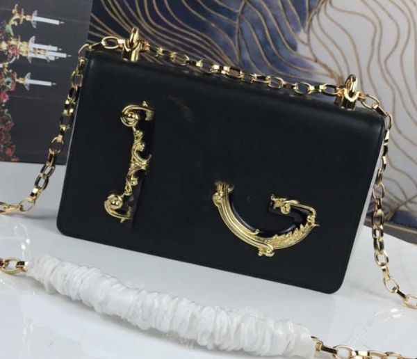 

evening bags women messenger bag crossbody handbag bags genuine leather shoulder package flap gold plated chain walletmulti po