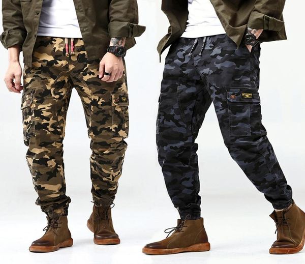 

mens ankle legth pants camouflage hip hop streetwear jogger male trousers large sizes 6xl 5xl 7xl fashion black cargo camo pants2093045