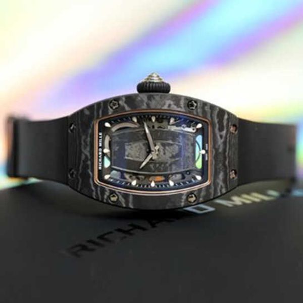 

richardmille mens wristwatch rm pilot sport wrist watches womens's series rm07-01 carbon fiber womens's titanium metal fashion wom