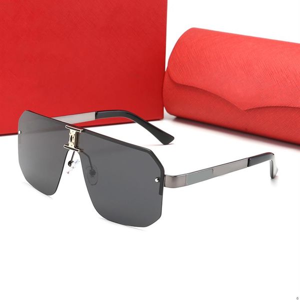 

597 ins style metal sunglasses men women fashion glasses retro sun glasses eyewear shades oculos with cases and box248s, White;black
