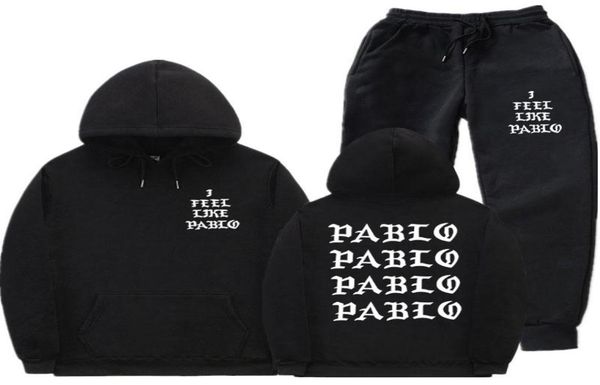 

men039s tracksuits streetwear i feel like pablo hoodie set tracksuit men thermal sportswear sets hoodies and pants casual sweat1322187, Gray