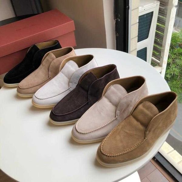 

dress shoes 2023 spring imported sheep suede high women's, Black