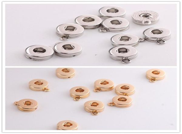 

silver gold alloy clasps 12mm 18mm ginger snap base interchangeable accessories for jewelry snaps button s diy jewelry accessory429323039