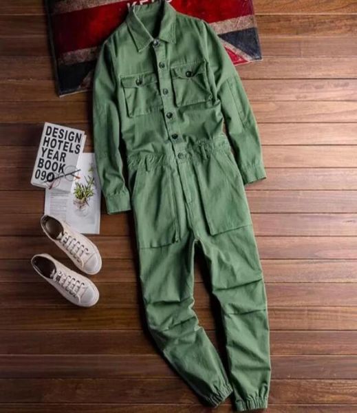 

fashion men039s jean bib overalls hip hop jumpsuits with multi pockets workwear coveralls suspender pants for male5689508, Blue
