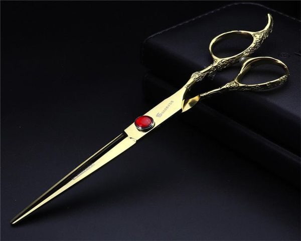 

67 inch japan 440c hair scissors professional hairdressing scissors salon shape cutting thinning tools8745839