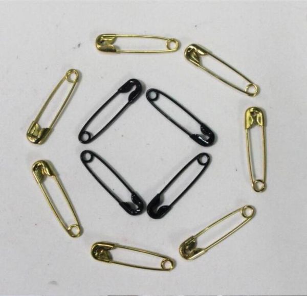 

1000pieces safety pins findings silver golden black length 19mm safety pin diy jewelry findings2314392