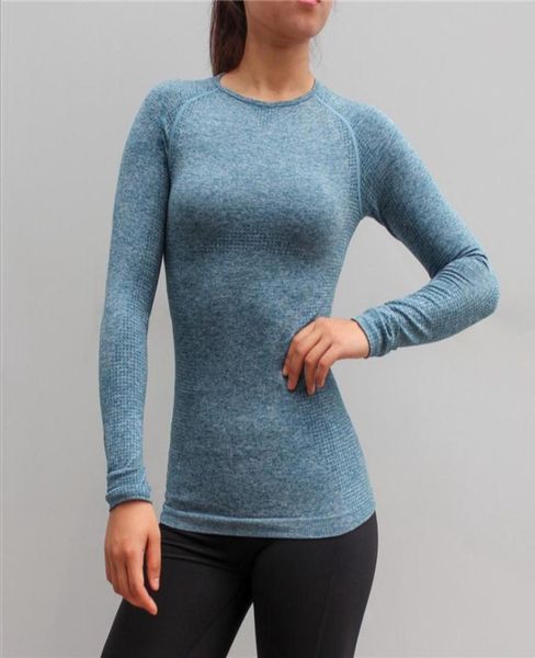 

women tracksuit tees tshirt clothing summer autumn womens running sports fitness yoga leisure long sleeve tshirts3183379, White