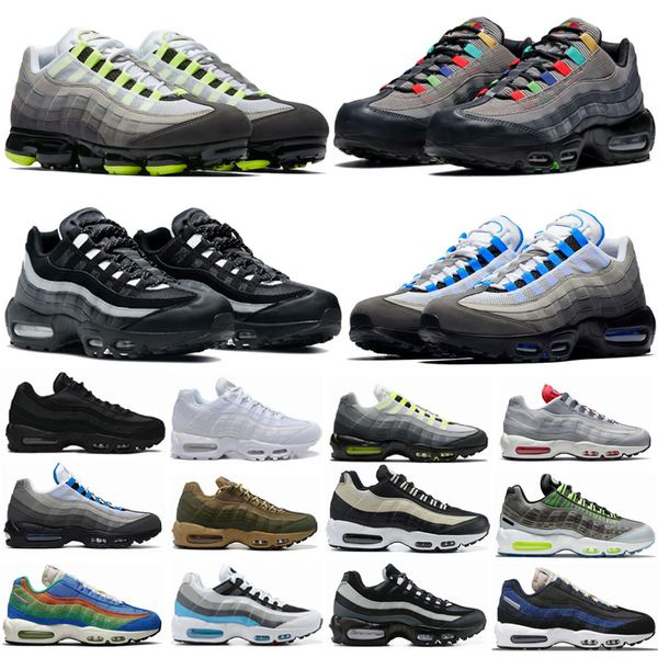 

trainers 95 mens running sports shoes maxs 95s greedy dark smoke grey grape safari classic og triple black white maxs solar red club neon tv