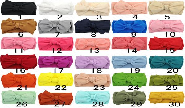 

kids baby girls big bow turban hairband elastic headband hair band wraps ins infant toddler headbands newborn hairbands hairwraps 9857111, Slivery;white