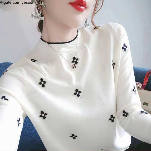 

women's sweaters designers sloose and comfortable sweate women thin long sleeved womens sweaters and pullovers turtleneck slim, White;black