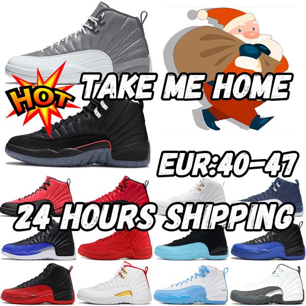 

jumpman 12 men basketball shoes 12s black taxi stealth muslin hyper royal playoffs game university gold mens trainers sports sneakers eur 40