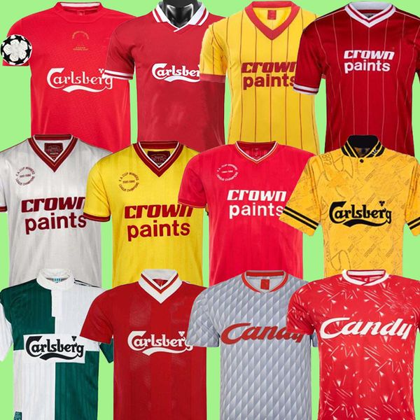 

the reds soccer jerseys retro 1965 2005 2006 2008 2009 2010 2011 football shirts torres gerrard suarez owen barnes kuyt 89 91 93 95 01 02 04, Black;yellow