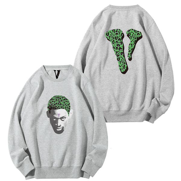 

vlone men's hoodies & sweatshirts hoodies winter casual loose vlone letter cotton sweatshirt hip hop hood pullpver sweater vl118 color, Black