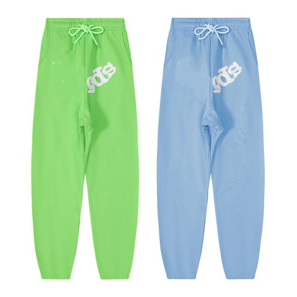 

23 years designer summer wool circle sweatshirt sweatpants drill 5der letter high street fashion brand explosive men and women, Black