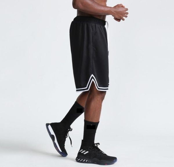 

men sportwear shorts summer male sports loose style wide leg breathable running shorts kneelength quick dry pants plus size3121239, White;black