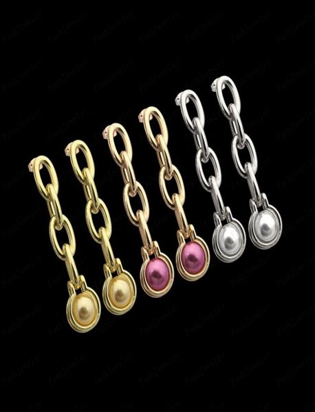 

luxury bracelet designer silver couple chain shape original fashion classic earrings necklace set female jewelry gift with box7587765, Black