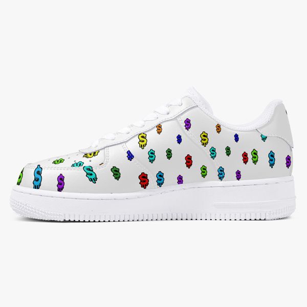 

customized shoes men's fashionable casual shoes diy women's shoes white sole with white shoe body color symbol 10579