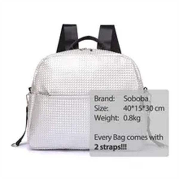 

soboba mommy maternity diaper bags solid fashion large capacity women nursing bag for baby care stylish outdoor mommy bags a5, Black