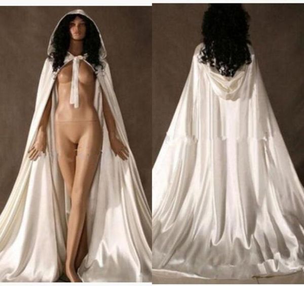 

custom made new hooded bridal cape white elastic christmas wedding cloaks wedding bridal wraps bridal coat jacket7806087