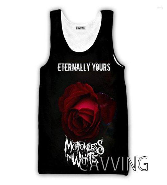 

men039s tank fashion womenmen39s 3d print motionless in white harajuku vest summer undershirt shirts streetwear v025634023, White;black