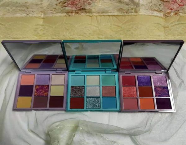 

beauty brand 9 colors eyeshadow palette rose lilac mint pastels matte shimmer shadows eye make up cosmetics5062144