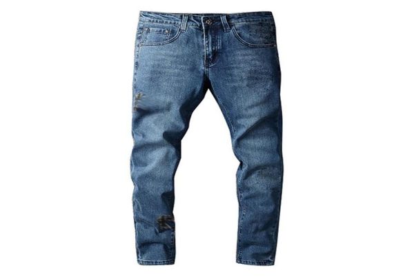 

the latest men039s jeans for ripped men motorcyclist brands skinny 2840017439874, Blue
