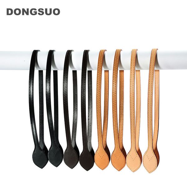 

bag parts accessories vachetta cowskin strap genuine leather shoulder strap handle for designer never tote handbag purse bag parts accessori, Black