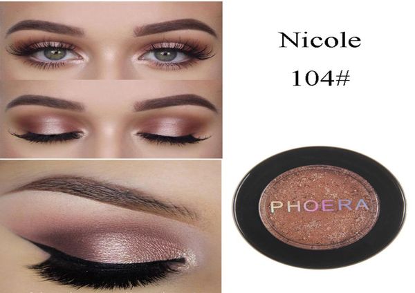 

phoera whole eye glitter eyeshadow maquillaje lasting makeup beauty cosmetics paleta de sombra tint 8 color palette festival f4332856