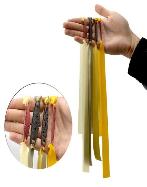 

3pcs6pcs9pcs powerful lengthened flat rubber band about 60cm 07510mm high elasticity slings accessories for hunting2225045