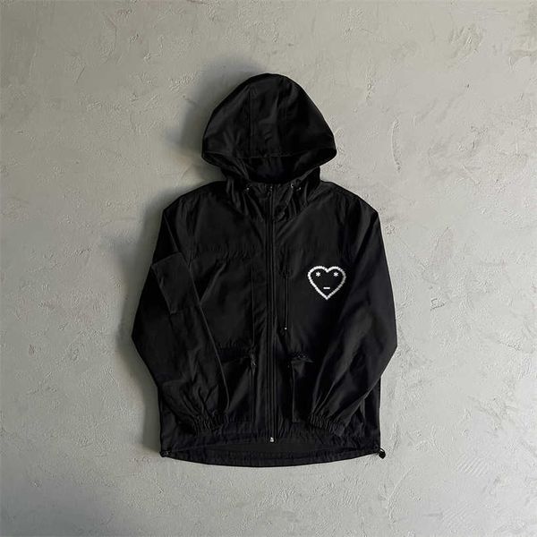 

2023 casicko suits car heart sensible cargo jackets men zipper pants original detachable trousers shorts windbreaker tracksuits, Black;brown