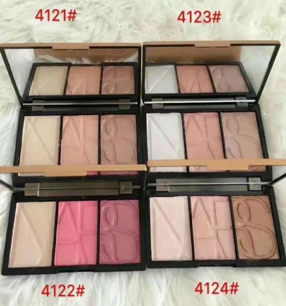 

makeup blush palette 3 different colors 4mixed pattle b7217906