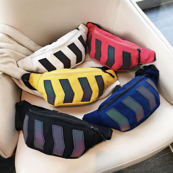 

women's waist bag whole custom messenger chest bag girls sports portable one-shoulder oblique purse slung belt bags3095