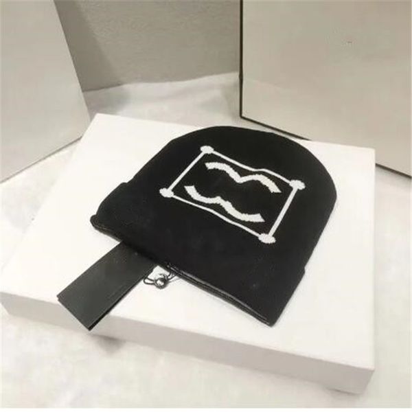 

classic letter beanie hat designer mens women autumn winter cap fashion luxury skull caps trend versatile knitted hats, Blue;gray