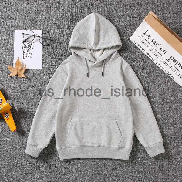 

hoodies sweatshirts autumn and winter children's hoodies kid casual sweatshirts baby cotton solid pullover with pocket girls boys clot, Black