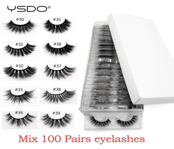 

whole mink eyelashes 20304050100 pairs 3d mink lashes eyelash extension natural false eyelashes makeup fake lashes bulk9753997