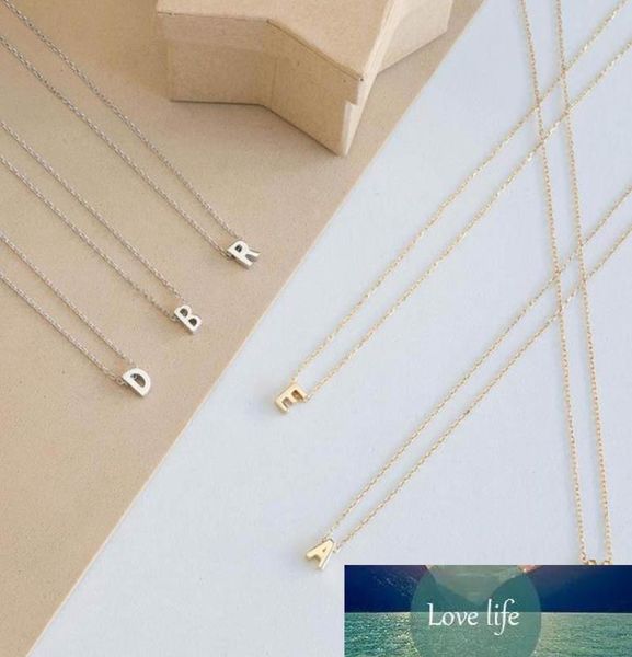 

silver gold color 26 initial letter choker necklace for women personalized pendant necklace summer jewelry accessories6754017