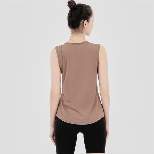 

yoga vest t shirt solid colors cross back women fashion outdoor yoga tanks sports running gym clothes273e