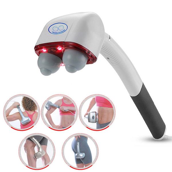 

double head massage stick waist neck full body massager infrared electric massa au79276a