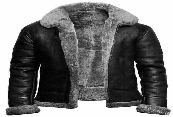 

men039s jackets winter fur coat 2021 fashion artificial integrated long sleeve casual man coats1967378, Black;brown
