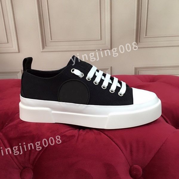 

new sneakers designer shoes multicolor sneakers beige men trainers vintage ladies casual leather shoes sneaker with size 39-45 hc210803, Black